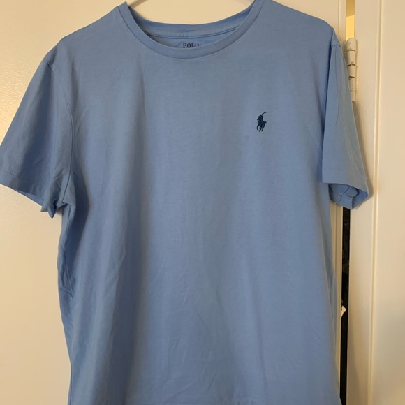 Ralph Lauren Polo T-shirt size Medium Carson Blue Color - Picture 5 of 5